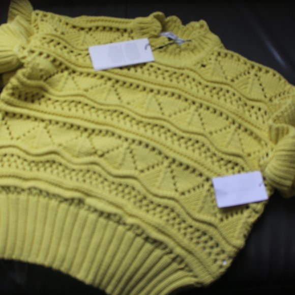 Joie Hockley Scalloped Neck Ruffle Sweater - Picture 3 of 9